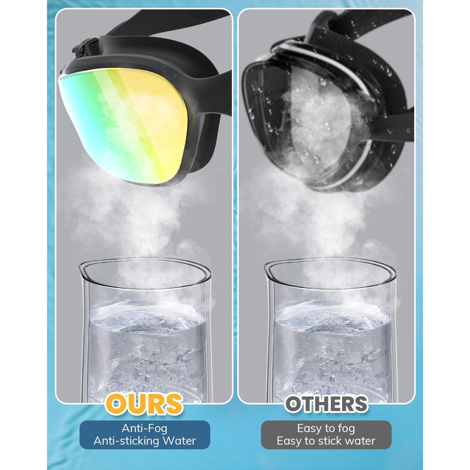 Gafas de Natación MOXTOYU Profesionales Antiempañantes UV