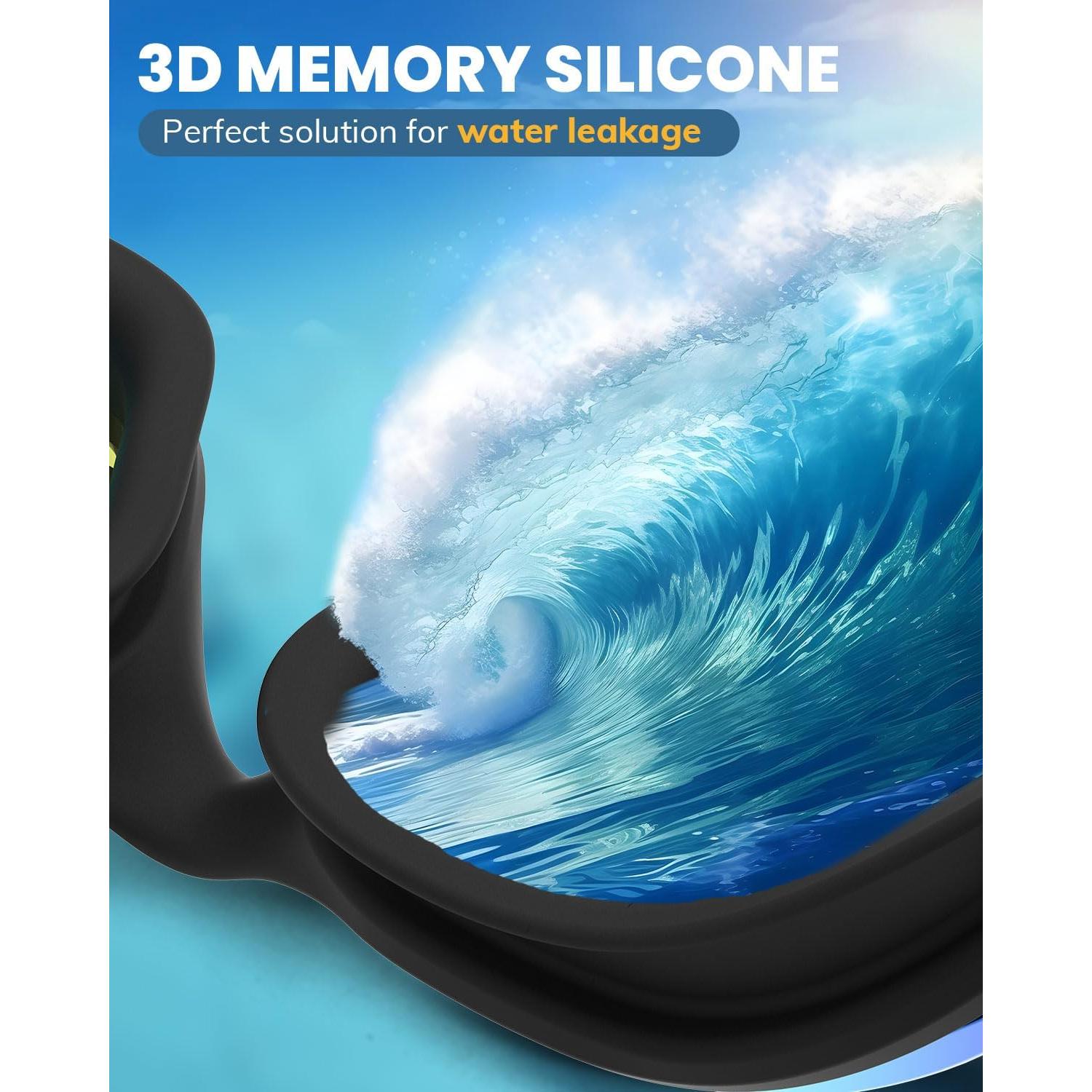 Gafas de Natación MOXTOYU Profesionales Antiempañantes UV