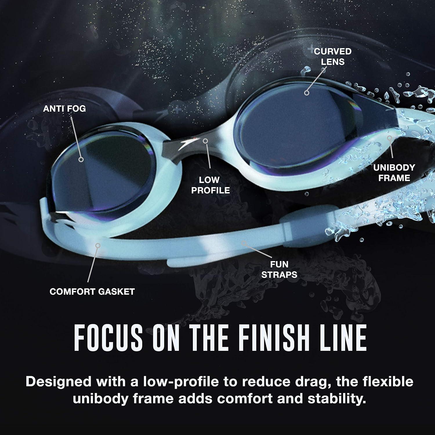 Gafas de natación Speedo Hyper Flyer para niños 6-14 años