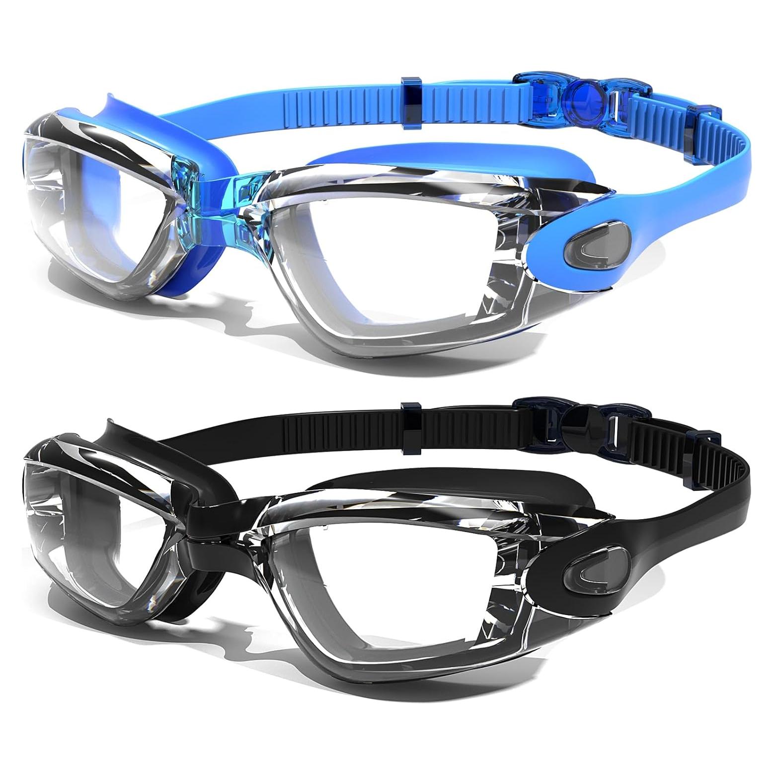 Gafas de Natación Braylin 2-Pack Antivaho Sin Fugas