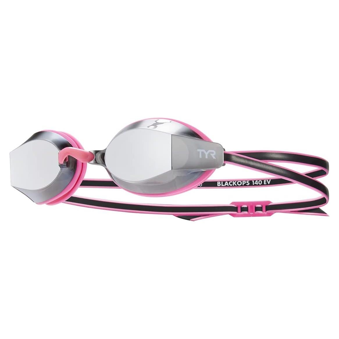 Gafas de Natación TYR Blackops 140 Junior Plata/Rosa/Negro