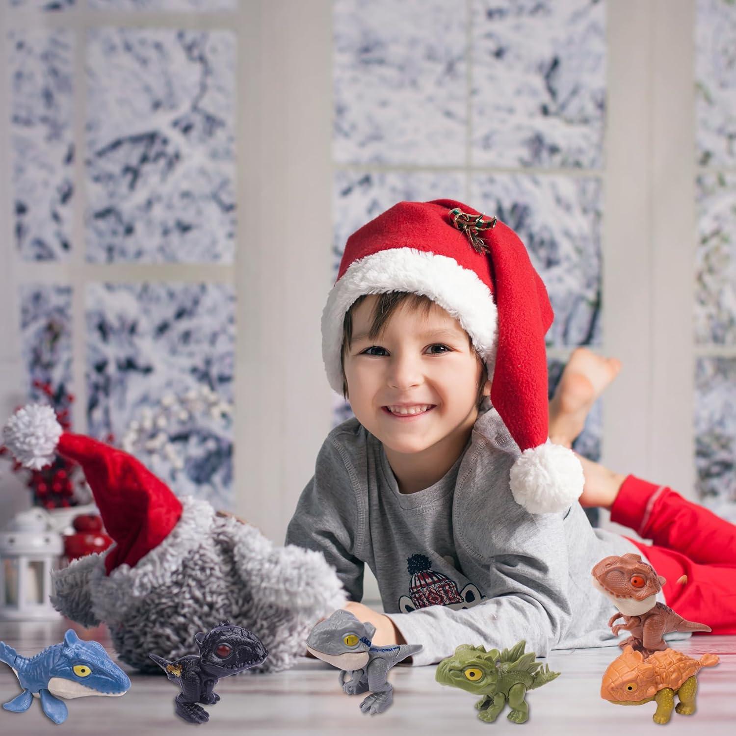 6 Figuras de Acción Dinosaurios Ledorr para Niños 3-8 Años