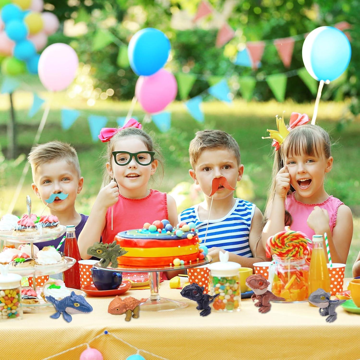 6 Figuras de Acción Dinosaurios Ledorr para Niños 3-8 Años