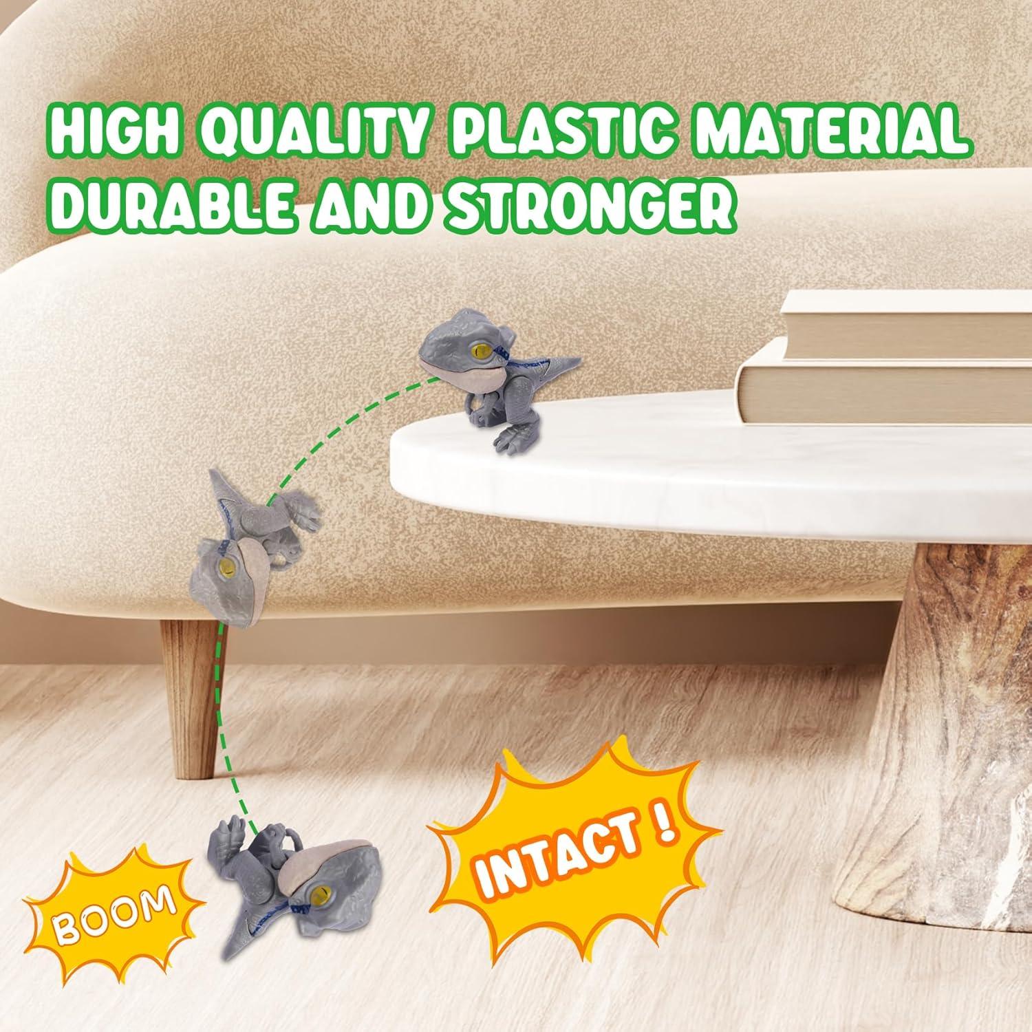 6 Figuras de Acción Dinosaurios Ledorr para Niños 3-8 Años