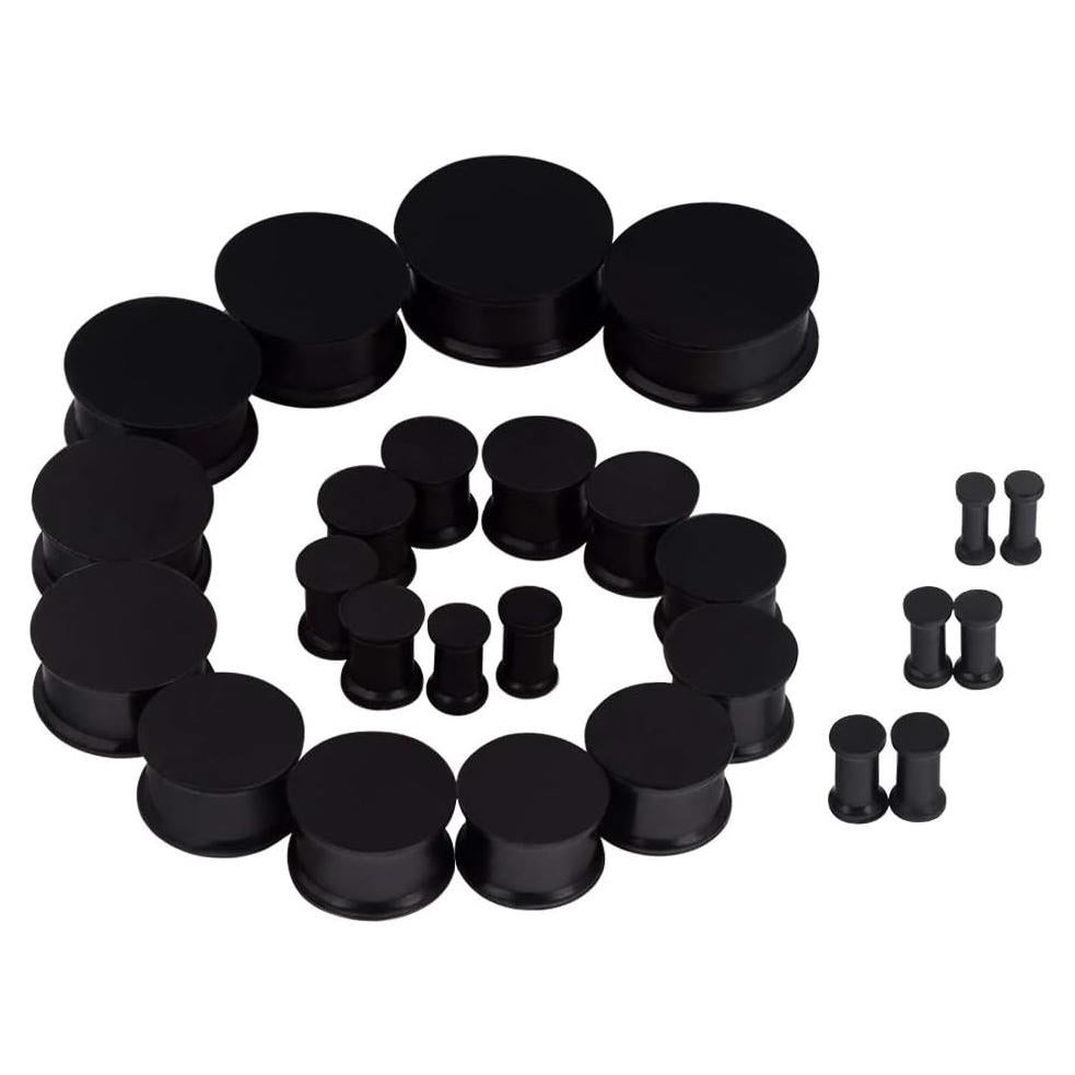 Kit de Estiramiento de Tapones de Silicona 26 Pcs 8g a 25mm