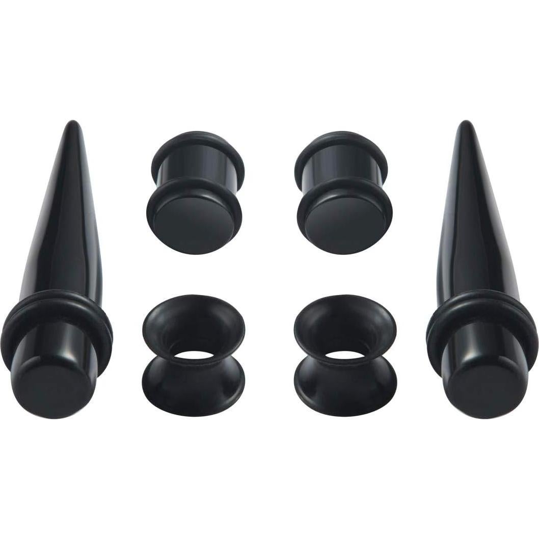 Kit de Estiramiento de Oído Acrílico JDXN 50 Piezas 14G-00G