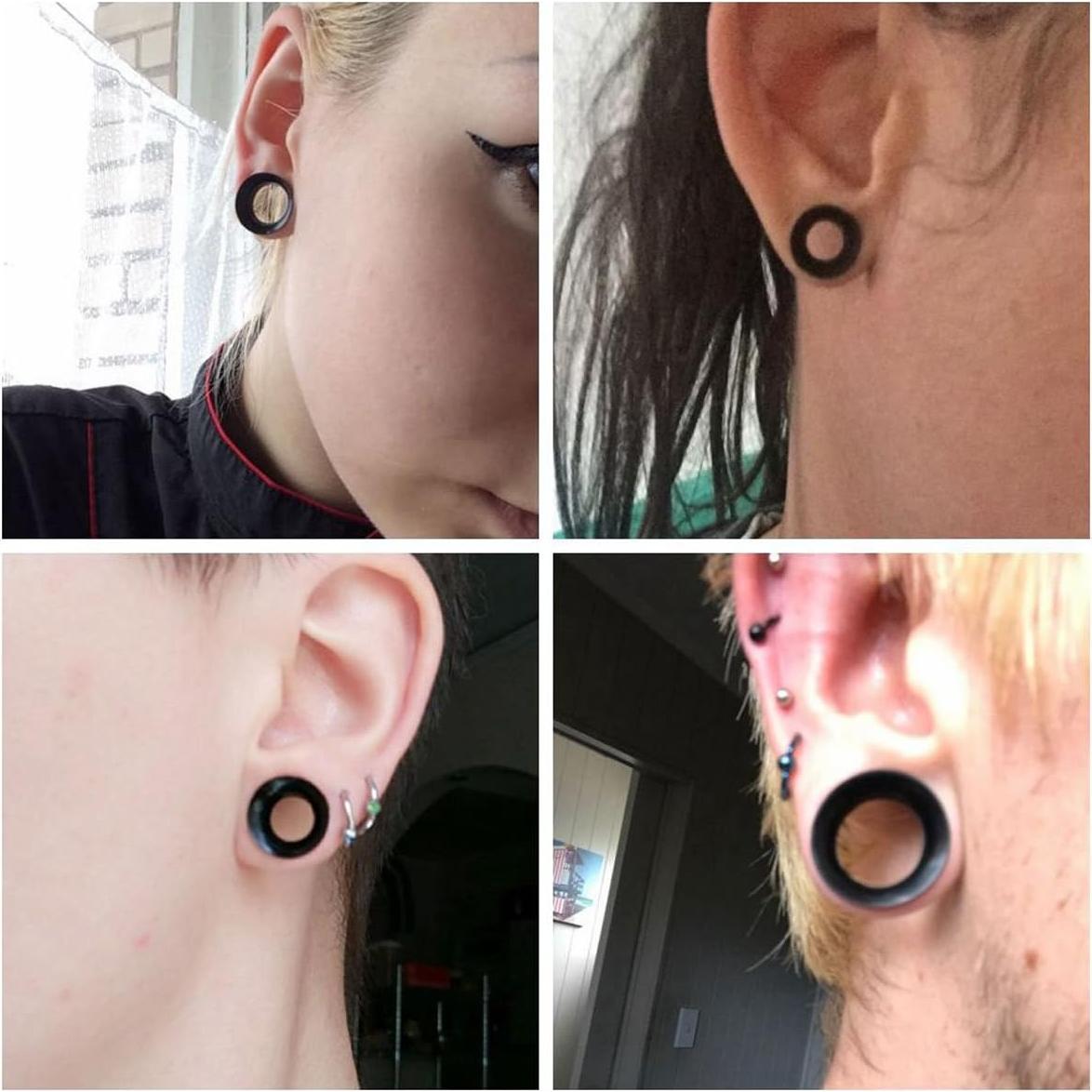 Kit de Estiramiento de Oído Acrílico JDXN 50 Piezas 14G-00G