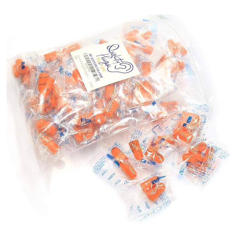 Tapones de Espuma Quality Plugs 50 Pares 32dB Cancelación Ruido