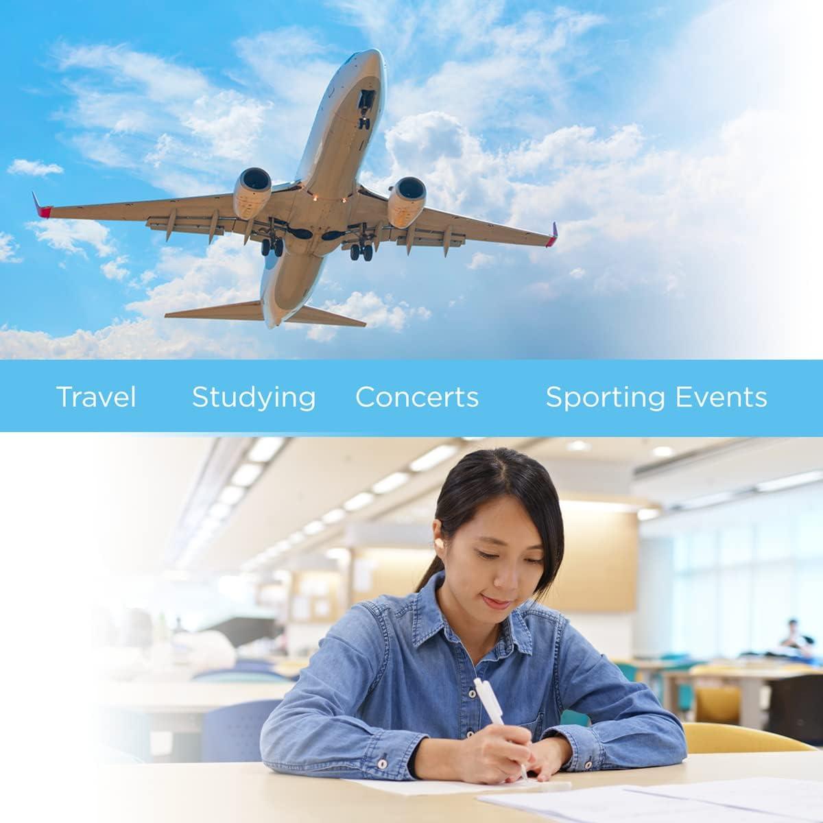 Tapones de Espuma Suaves Amazon Basic Care - 50 Pares