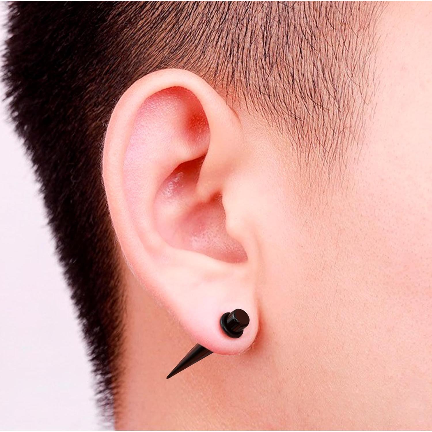 Kit de Estiramiento de Oídos Acrílico y Silicona 48 Piezas 14G-0000G