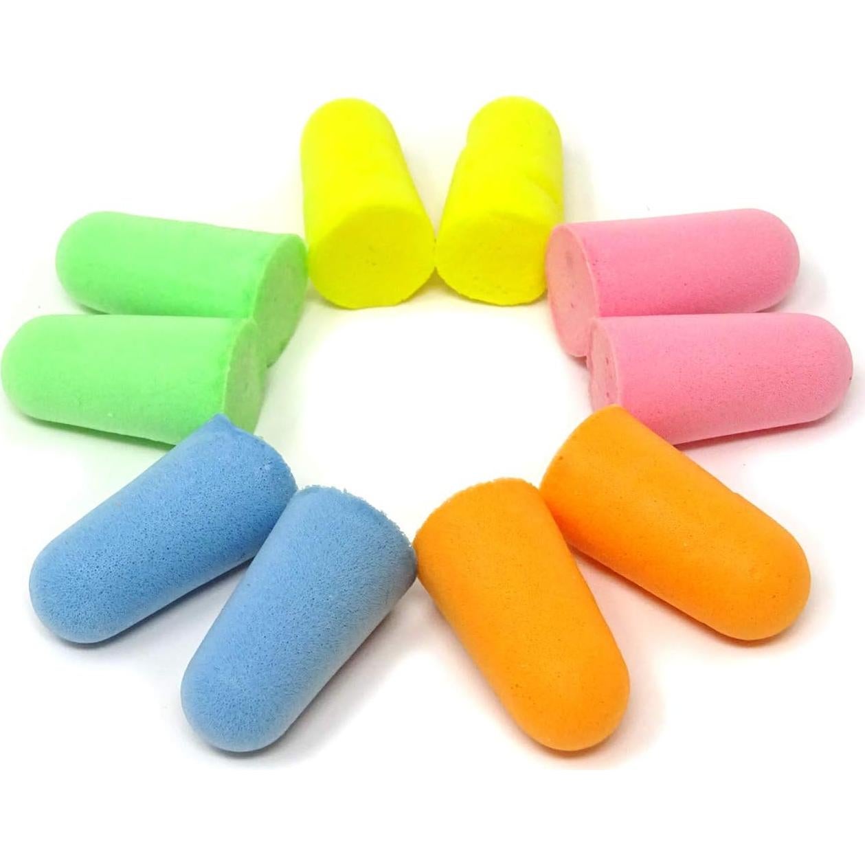 Tapones de Espuma Suave Honbay 10 Pares 20 PCS Protección Auditiva