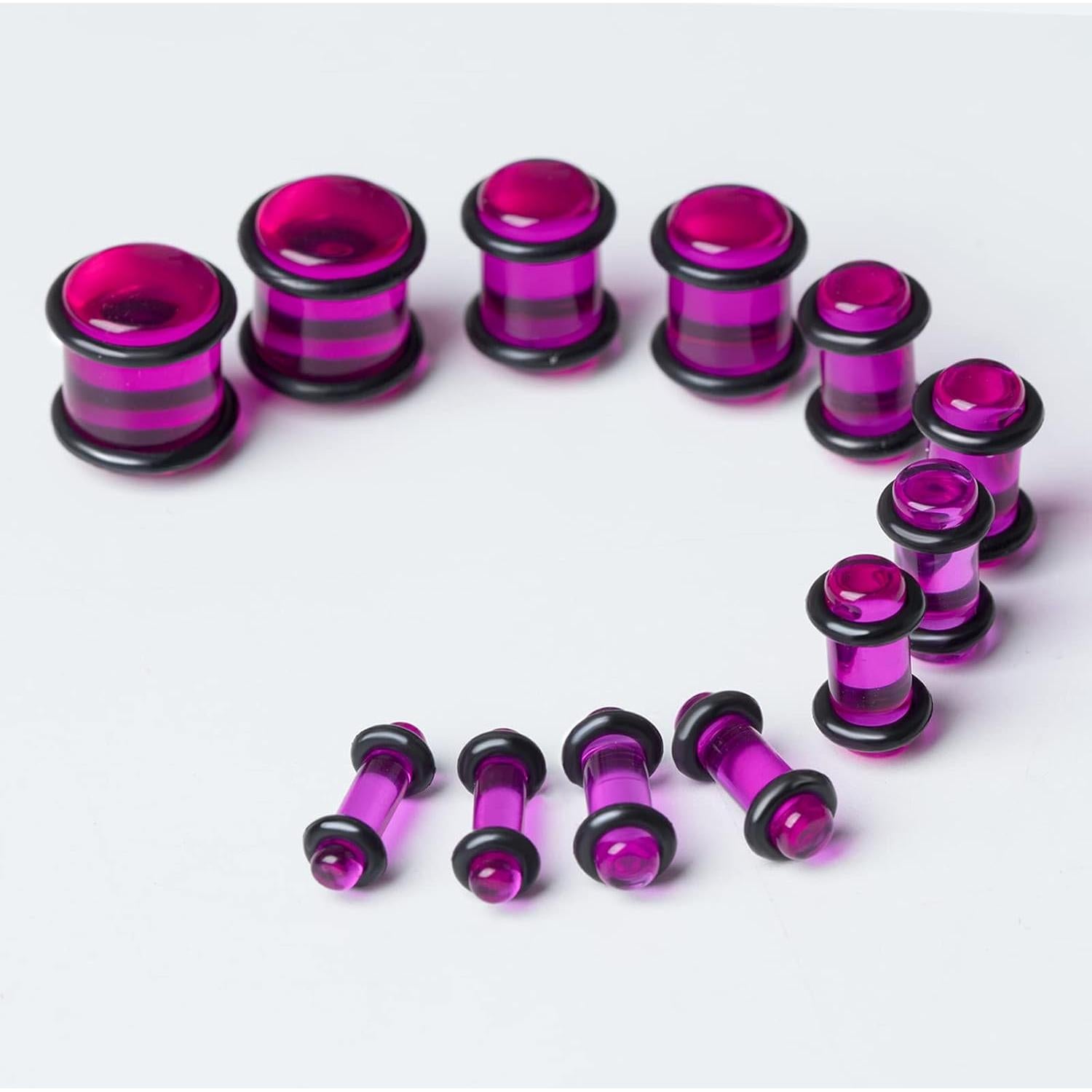 Kit de Estiramiento de Orejas 50 Piezas CABBE KALLO Silicona