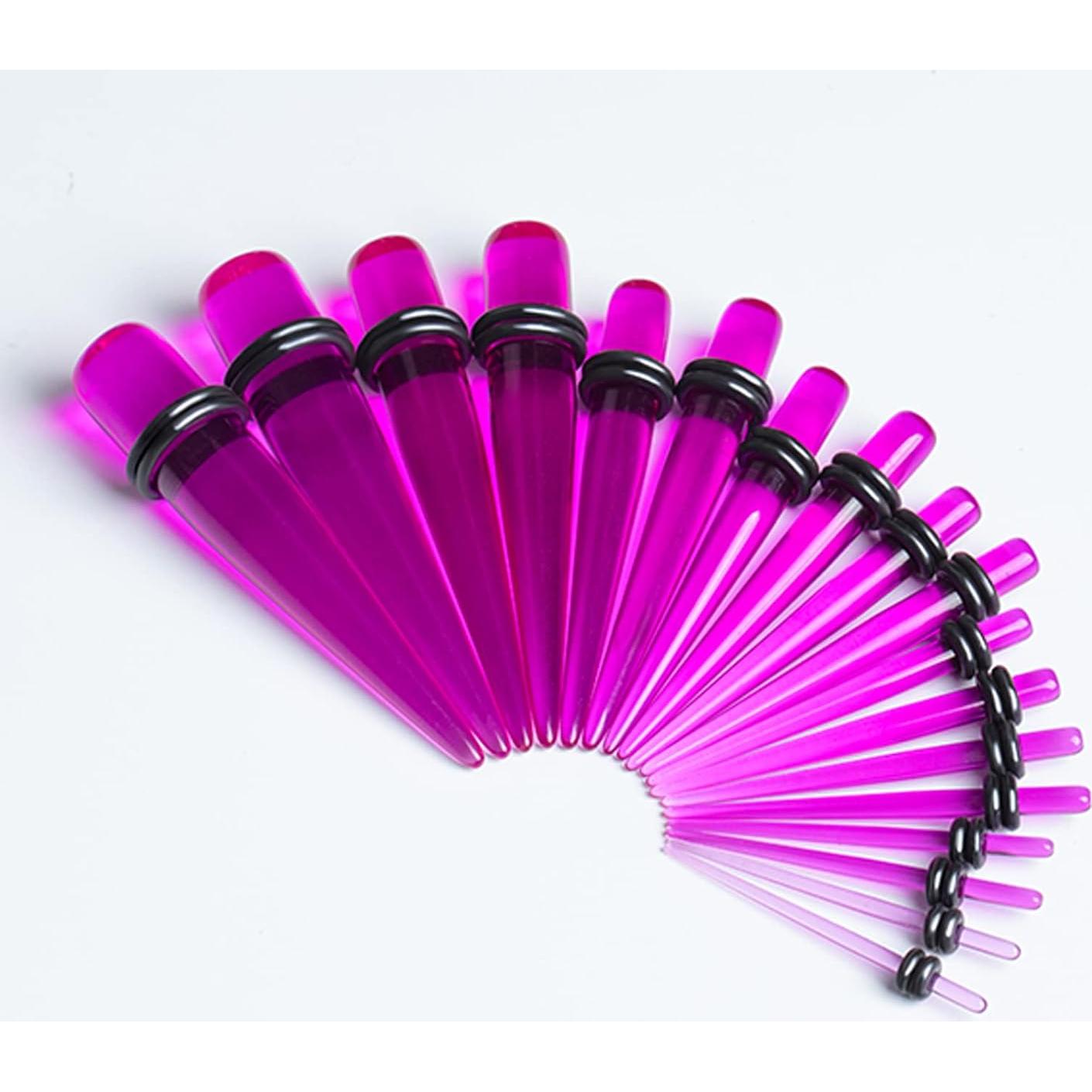 Kit de Estiramiento de Orejas 50 Piezas CABBE KALLO Silicona