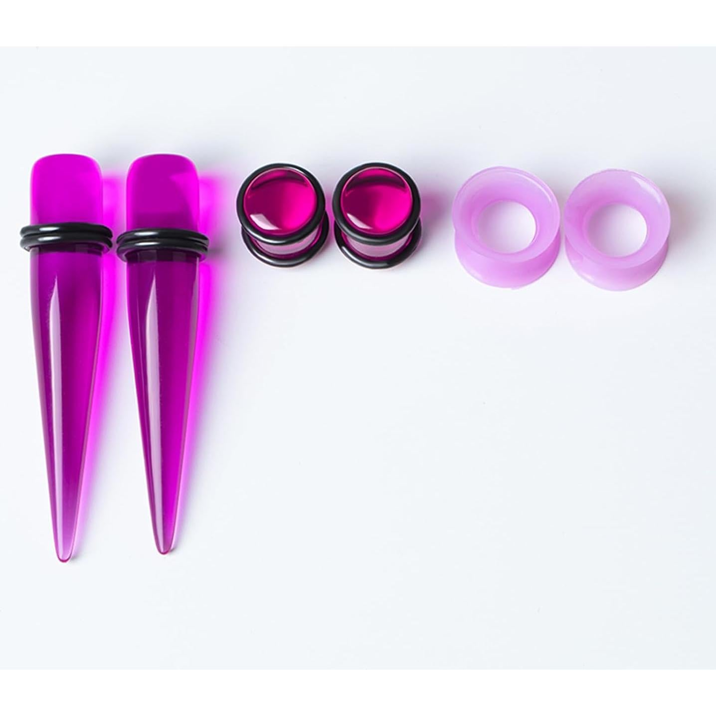 Kit de Estiramiento de Orejas 50 Piezas CABBE KALLO Silicona