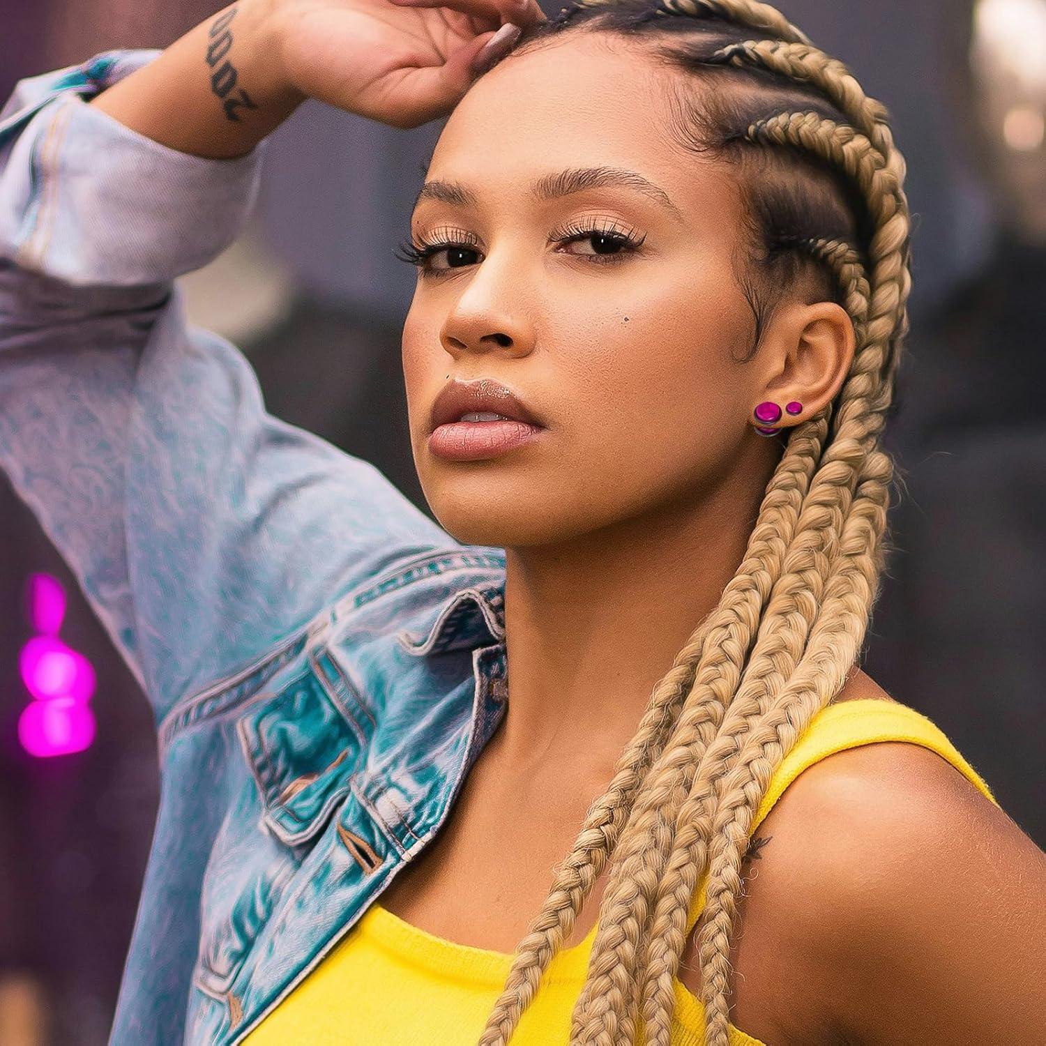 Kit de Estiramiento de Orejas ONESING 84 Piezas 14G-00G Acrílico