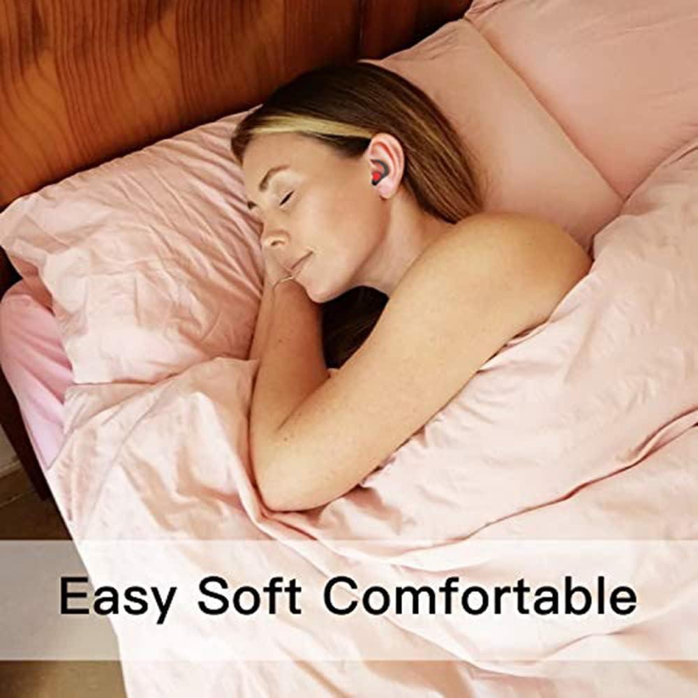 Tapones para oídos WUTAN de silicona para dormir 14-38dB