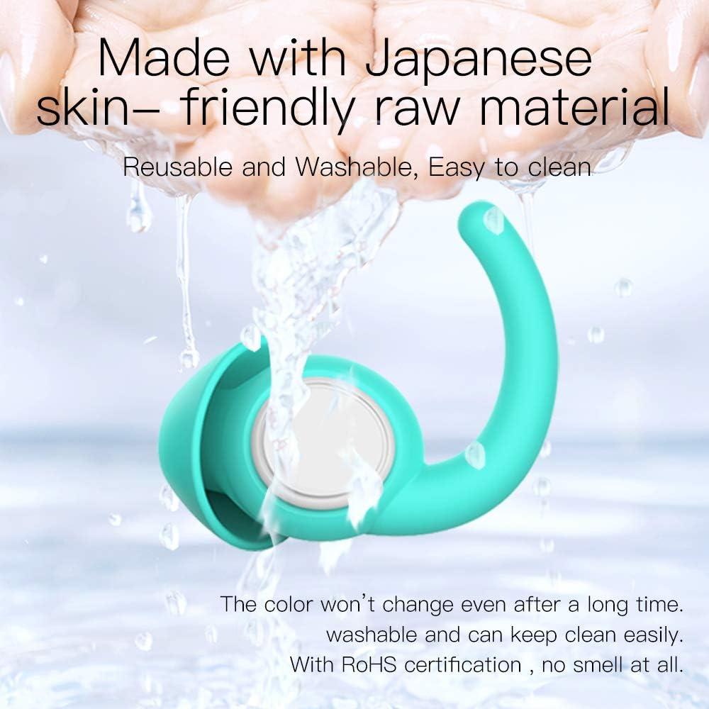 Tapones para oídos WUTAN de silicona para dormir 14-38dB