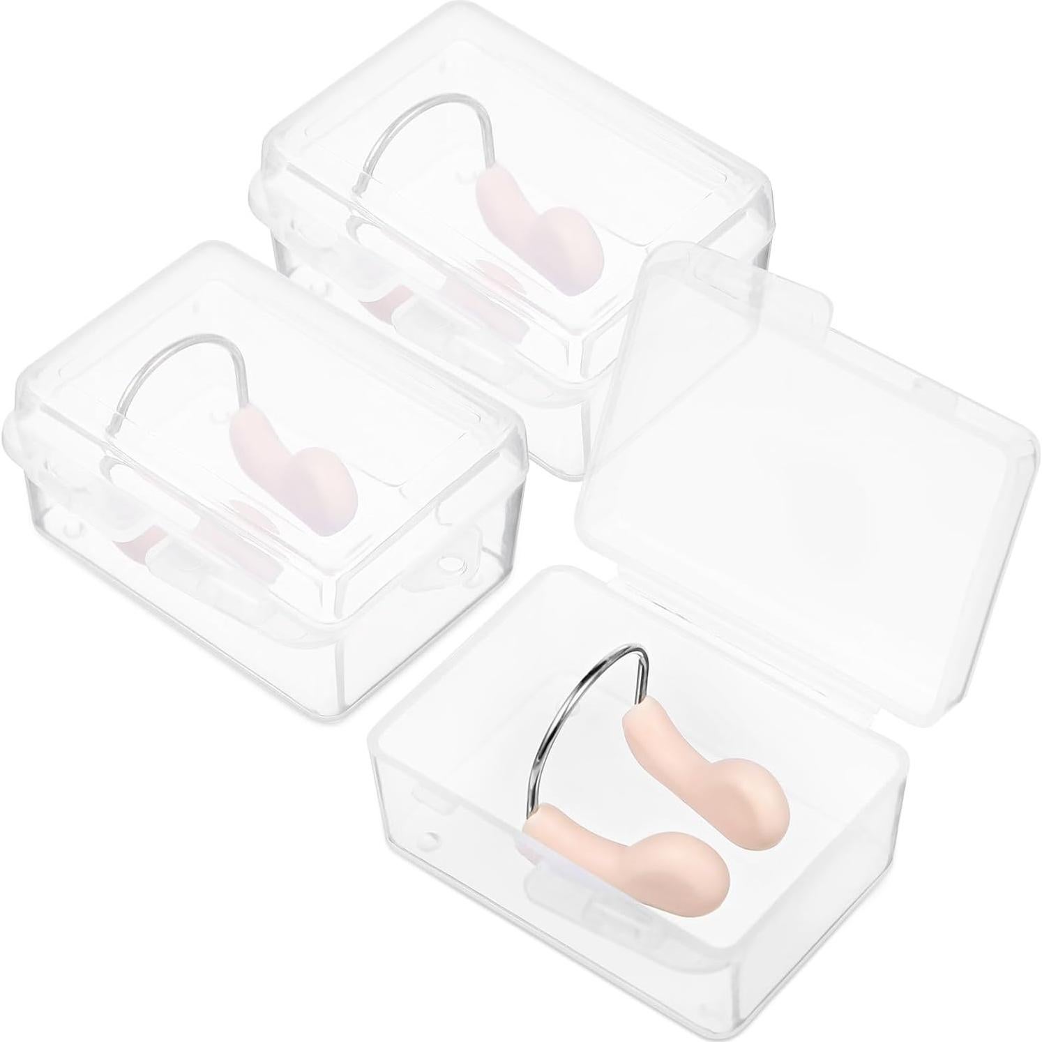 Clips de Nariz de Silicona SUPVOX para Natación - 3 Pcs