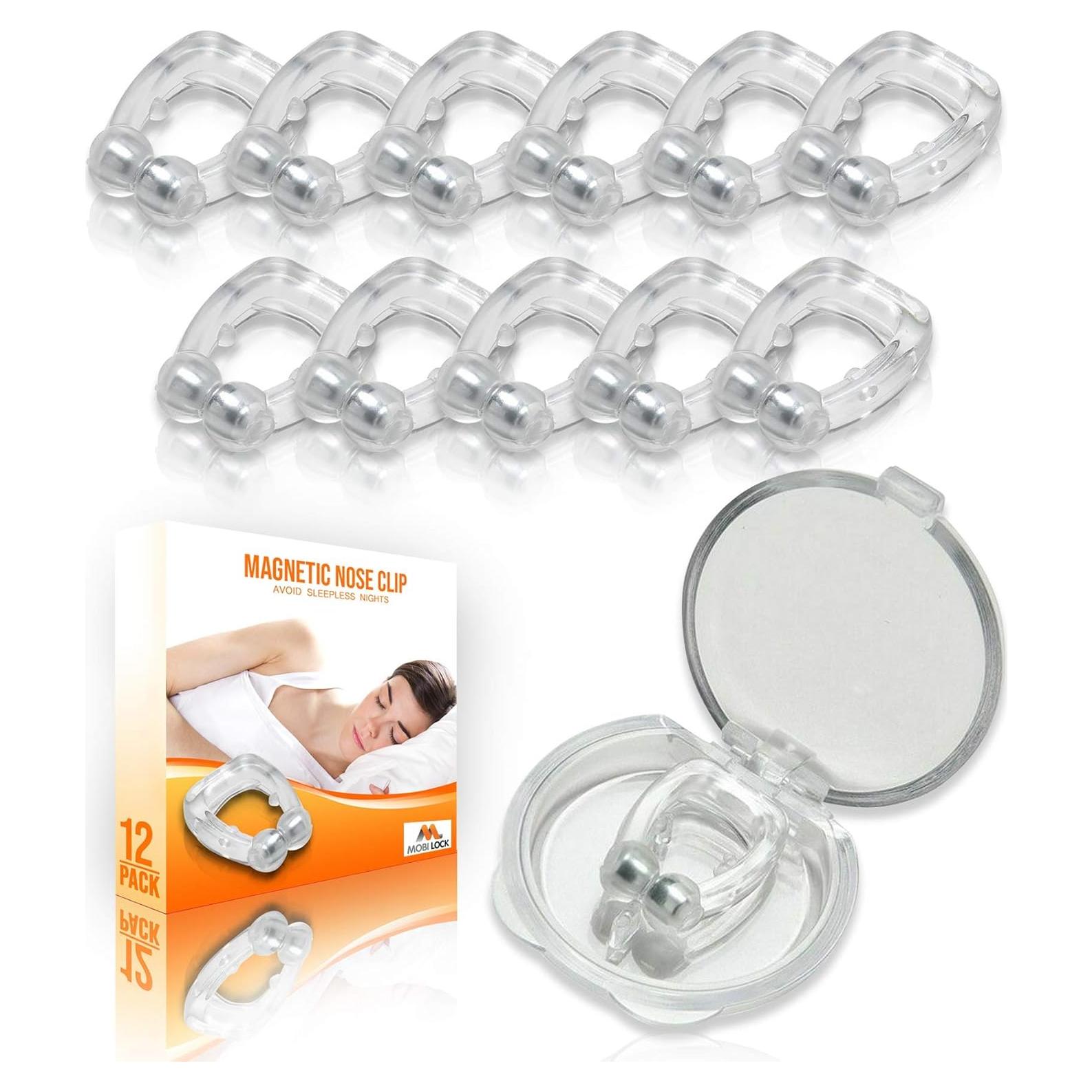 Clip Nasal Magnético Mobi Lock - Paquete de 12 Unidades