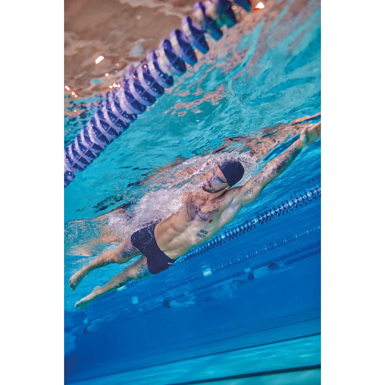 Clip de Nariz Pro II ARENA para Nadadores - Plata/Negro