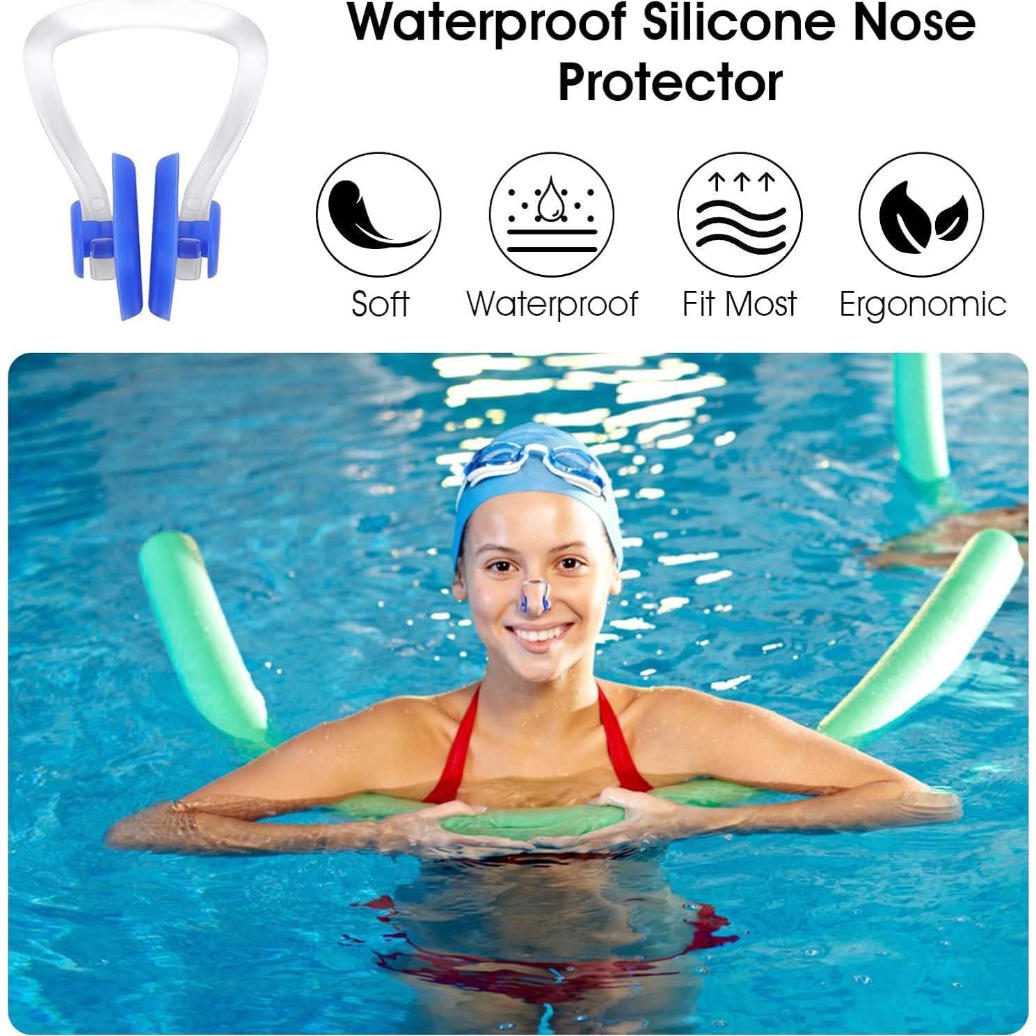 Clip de Nariz para Natación YUANQIAN 18 Piezas Silicona