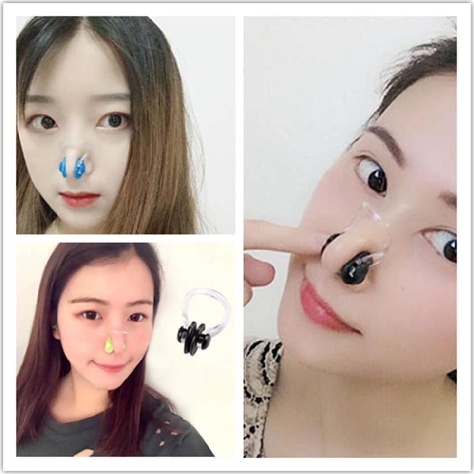 Clips de Nariz de Silicona Minelife 18 Pcs Impermeables