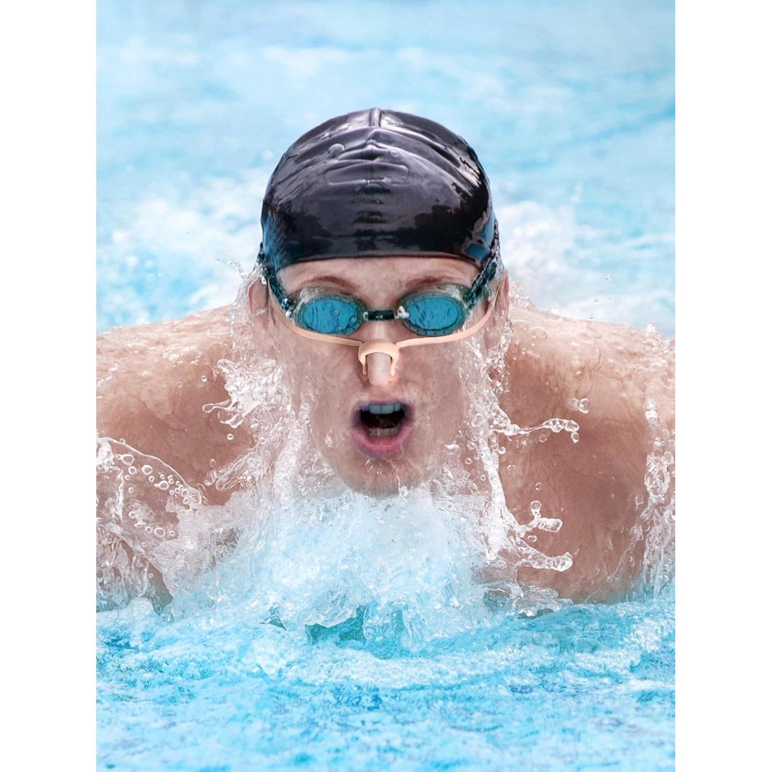 Clip de Nariz de Natación Blulu 6 Piezas Gel de Láttex