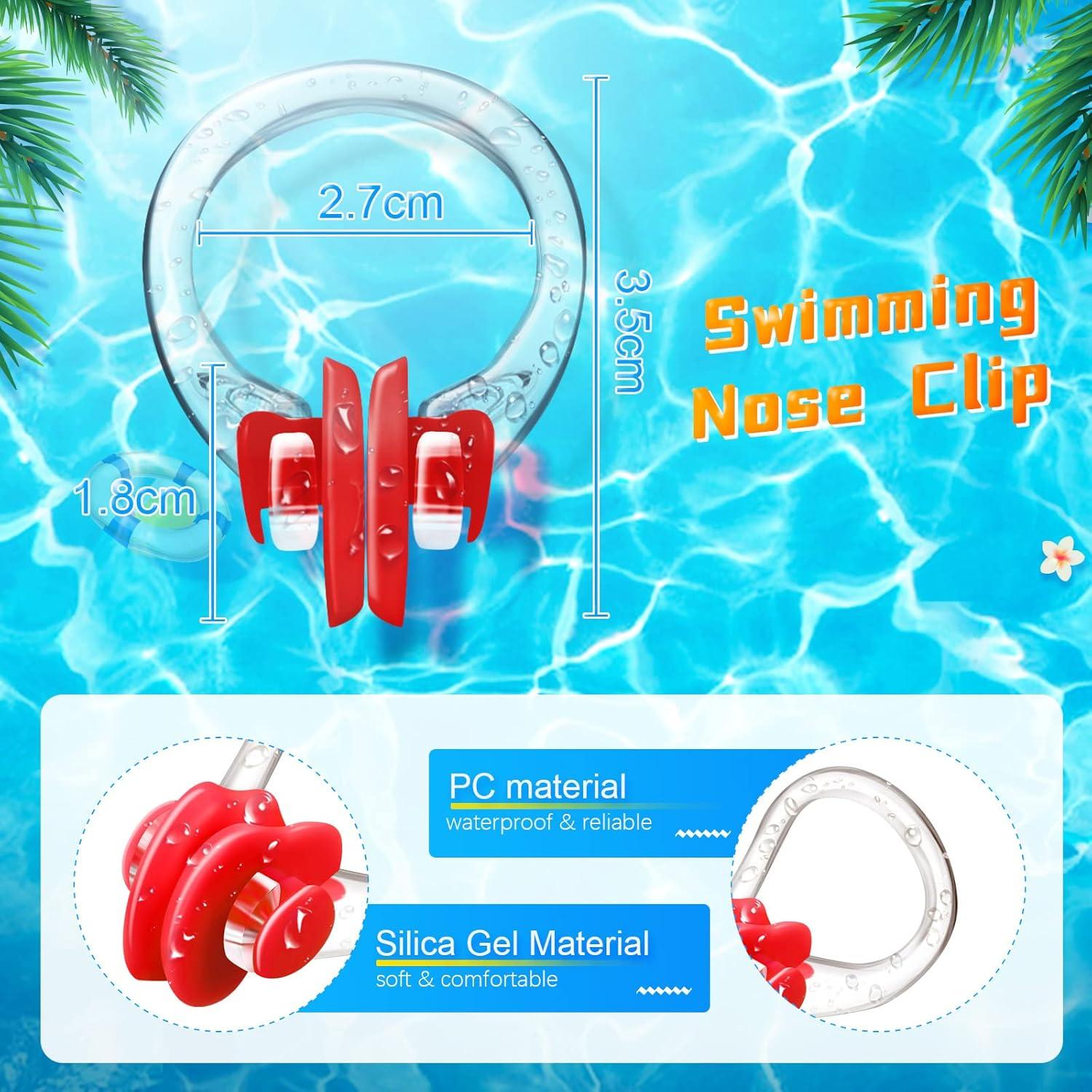 Clip de Nariz Impermeable Macarrie - 100 Piezas Silicona