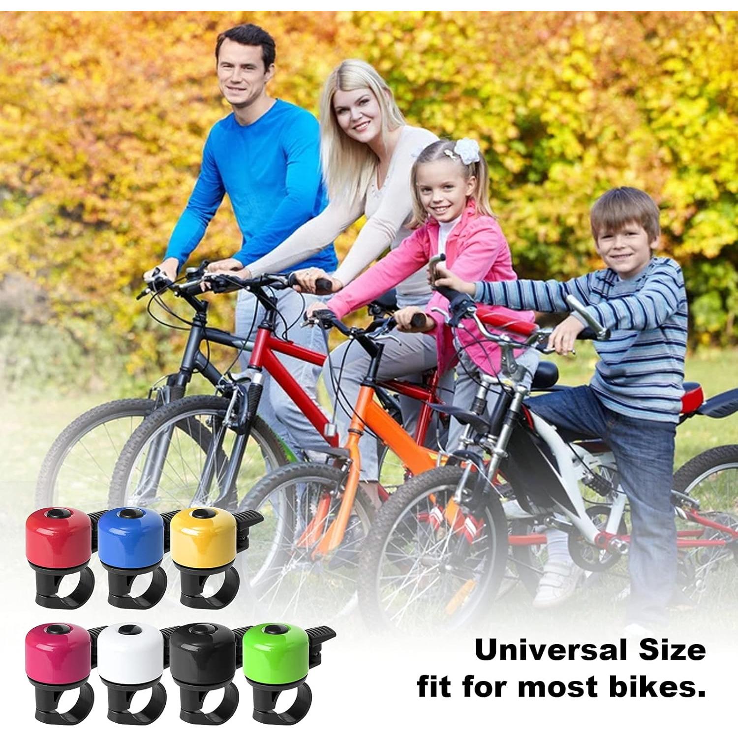 Timbre de Bicicleta Binudum JH-1 Clásico 2 Pcs Negro