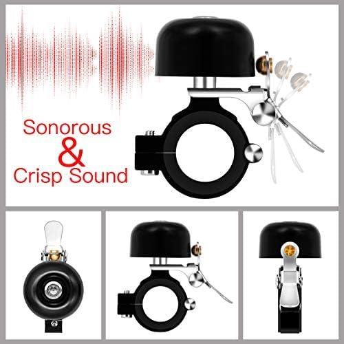 Campana de Bicicleta Greallthy D011, Sonido Fuerte 80dB, 22.2-31.8mm