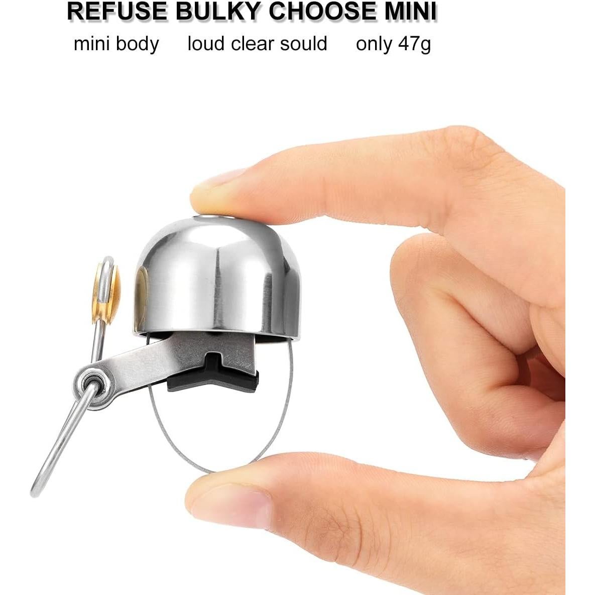 Campana de Bicicleta ROCKBROS Clásica Sonido Fuerte 2.11-3.56 cm