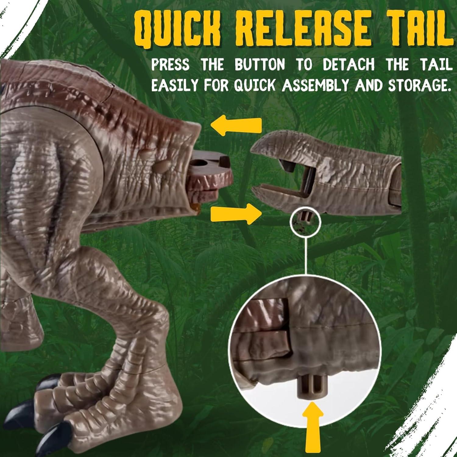 T-Rex Rampante Liberty Imports 53 cm Juguete Interactivo