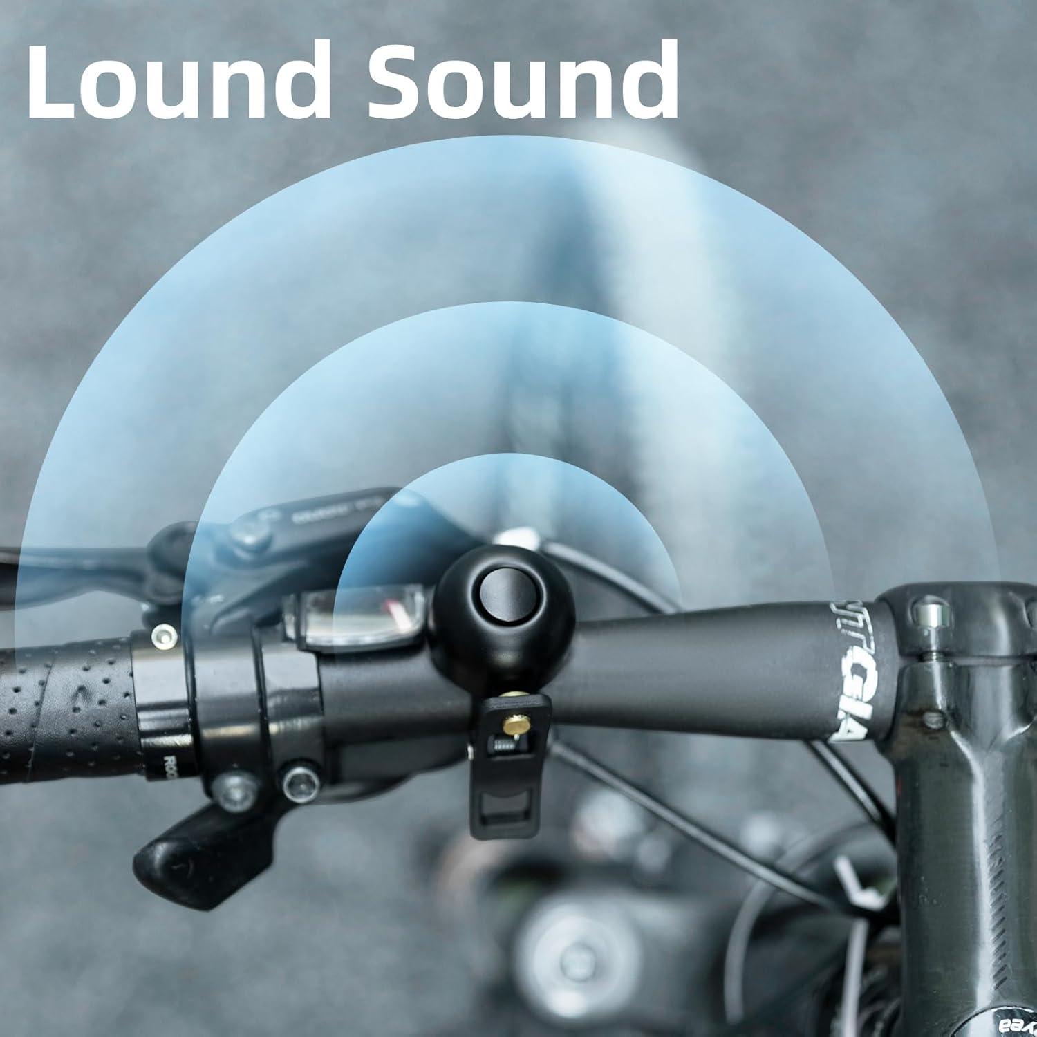 Campana de Bicicleta ROCKBROS de Cobre, Sonido Fuerte, 21-23mm