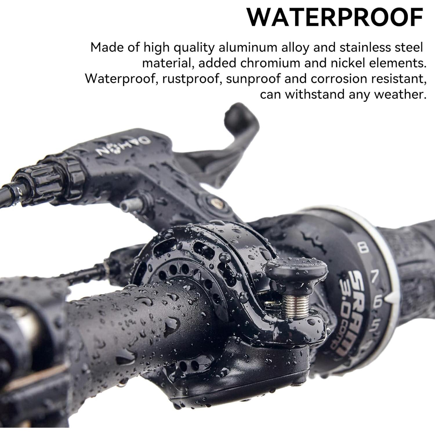 Campana de Bicicleta CITYWAY BT-03 con AirTag Oculto, Impermeable