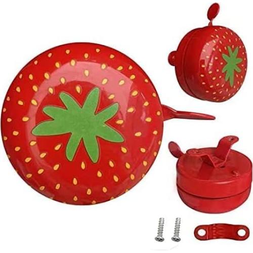 Campana de Bicicleta YihuiKo Fresa Ajustable para Niños