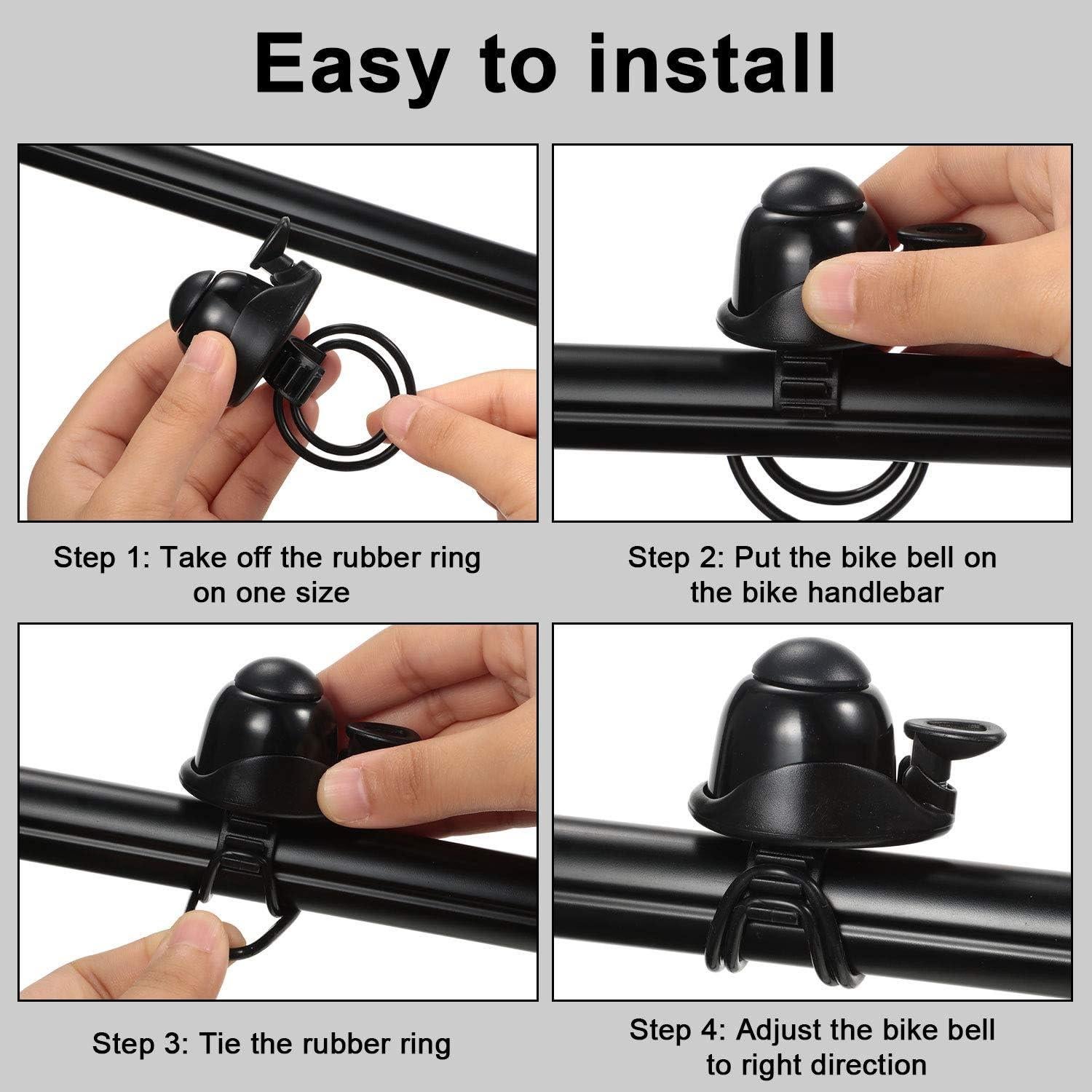 Timbre de Bicicleta Mudder Ajustable Aluminio Sonido Fuerte