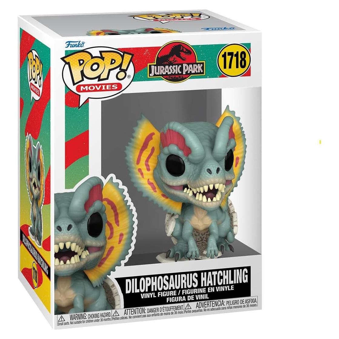 Funko POP Parque Jurásico Dilophosaurus 9.5 cm Vinilo