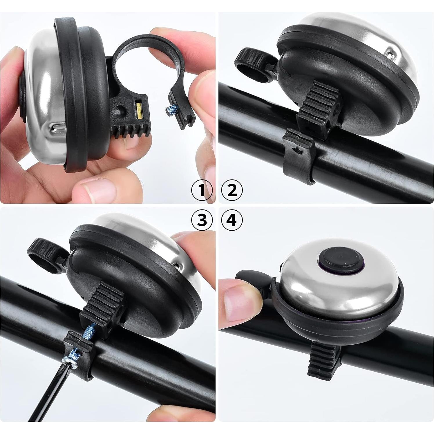 Campana de Bicicleta Clásica Xthuge de Aluminio - Sonido Fuerte