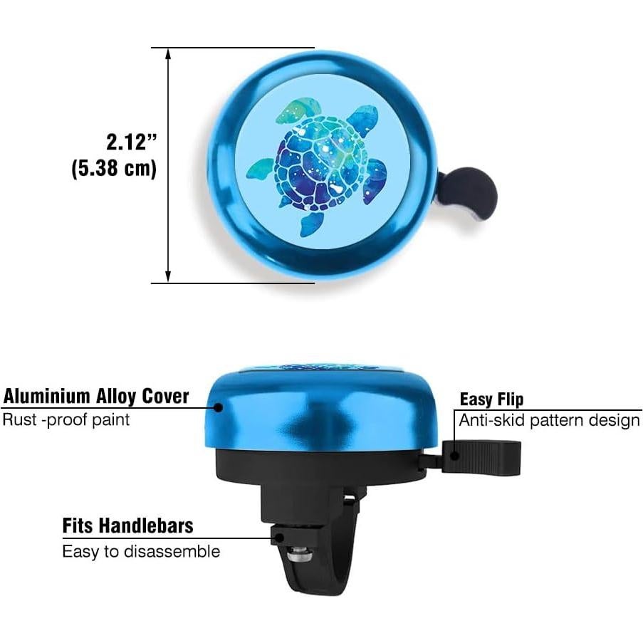 Campana de Bicicleta WIRESTER de Aluminio 5.38 cm Clásica
