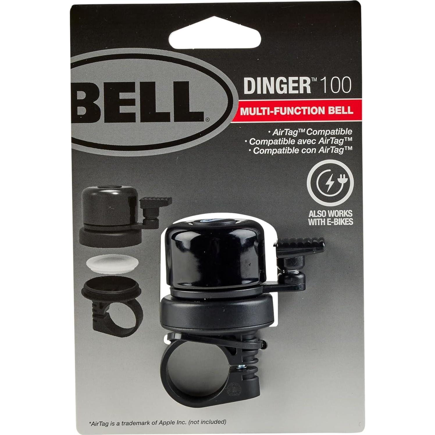 Campana Bell Dinger 100 con almacenamiento para AirTag