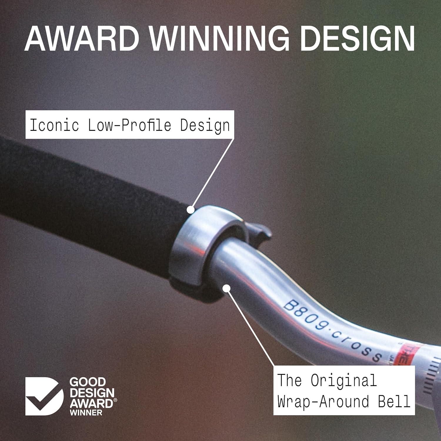 Timbre de bicicleta Knog Oi de aluminio clásico 22.2 mm