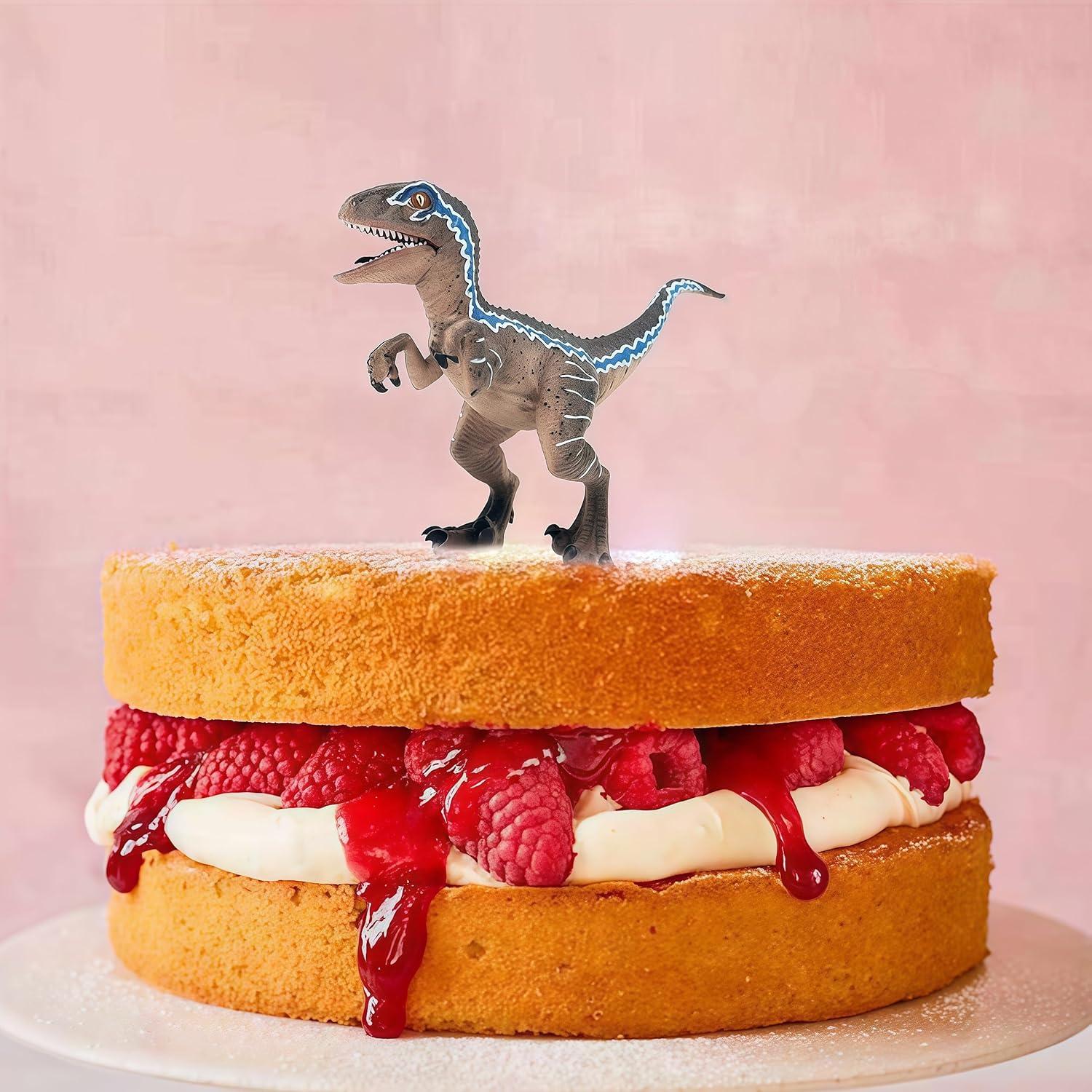 Figura de Dinosaurio Gemini&Genius Bebé Velociraptor 15cm