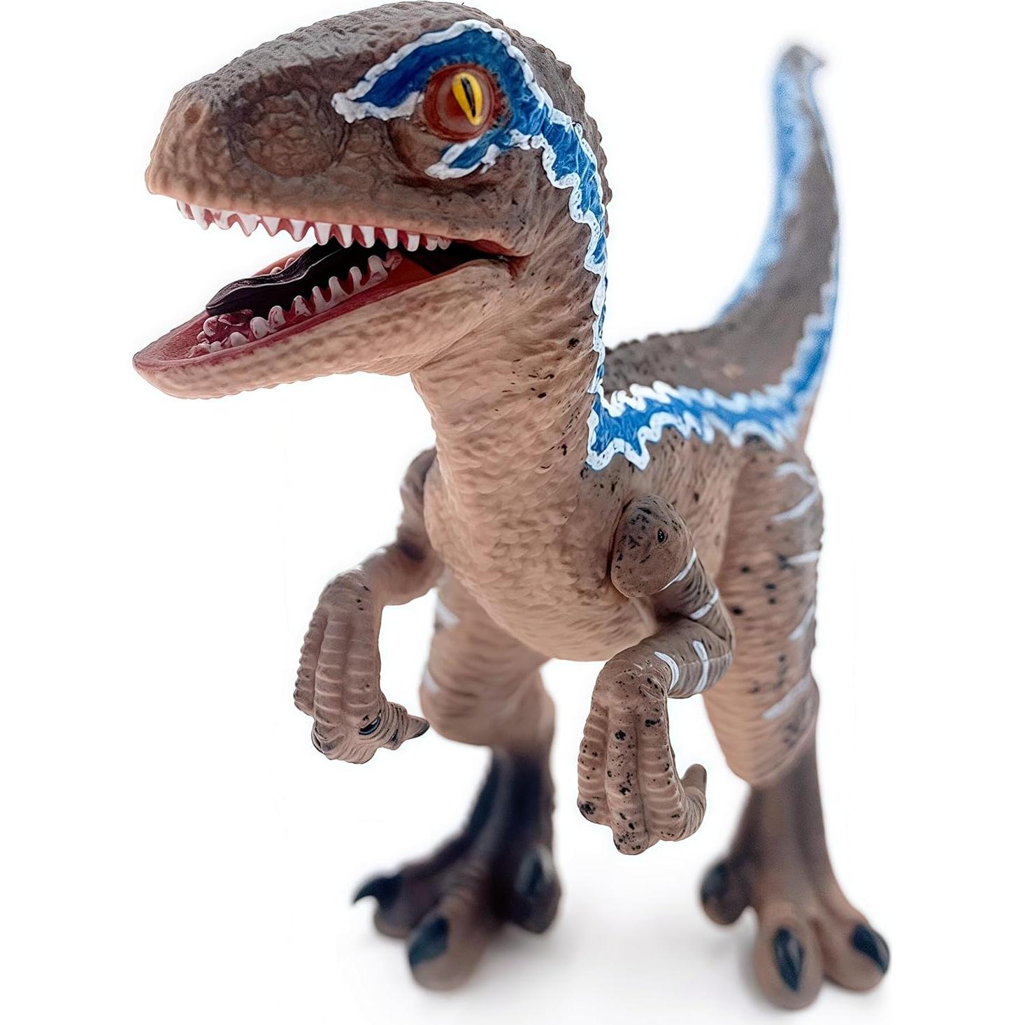 Figura de Dinosaurio Gemini&Genius Bebé Velociraptor 15cm