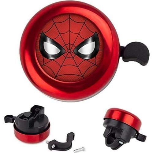 Timbre de bicicleta infantil KSdeal Spiderman Aluminio 32g