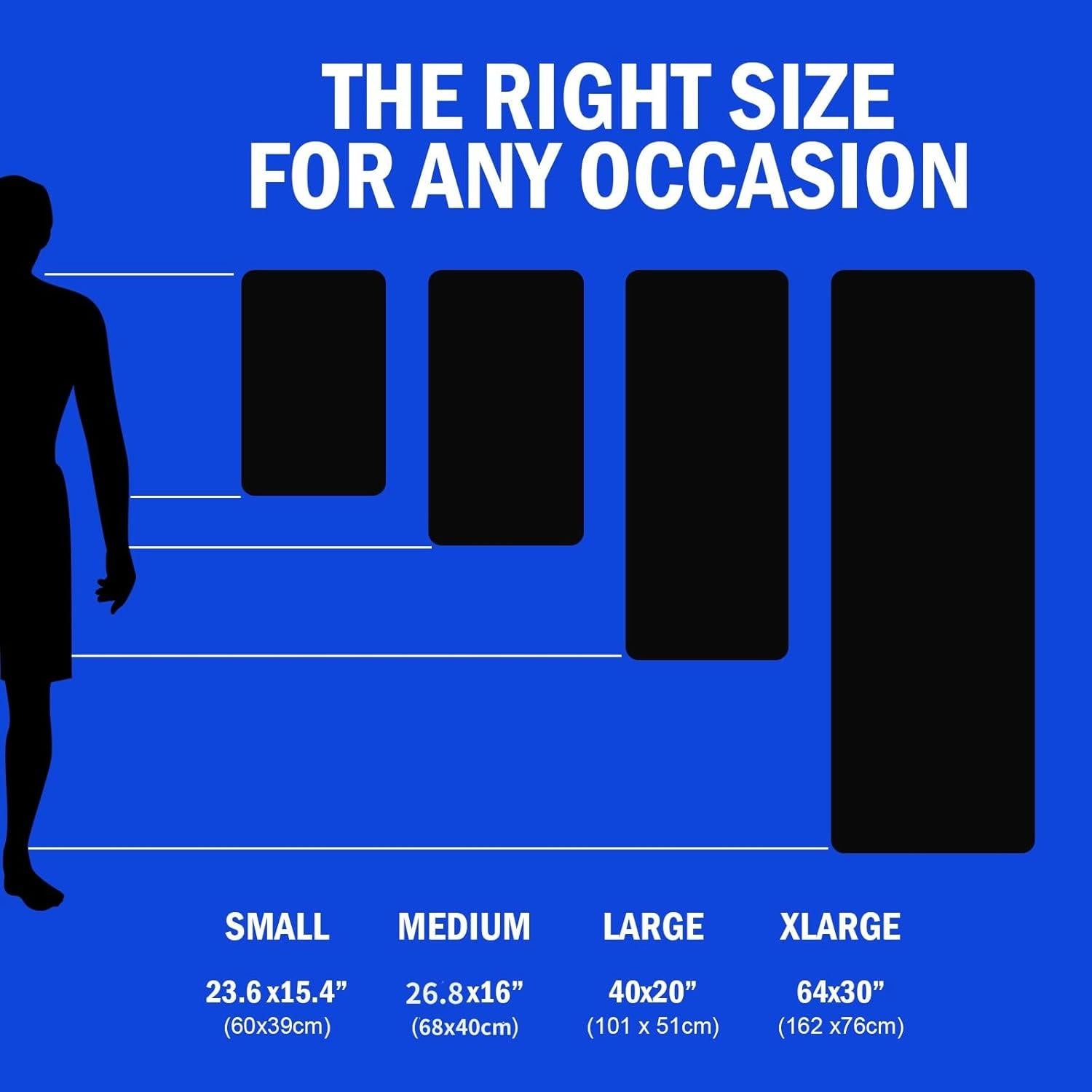 Toalla de Gimnasio Microfibra Vnoss 5 Piezas 40x68 cm Gris