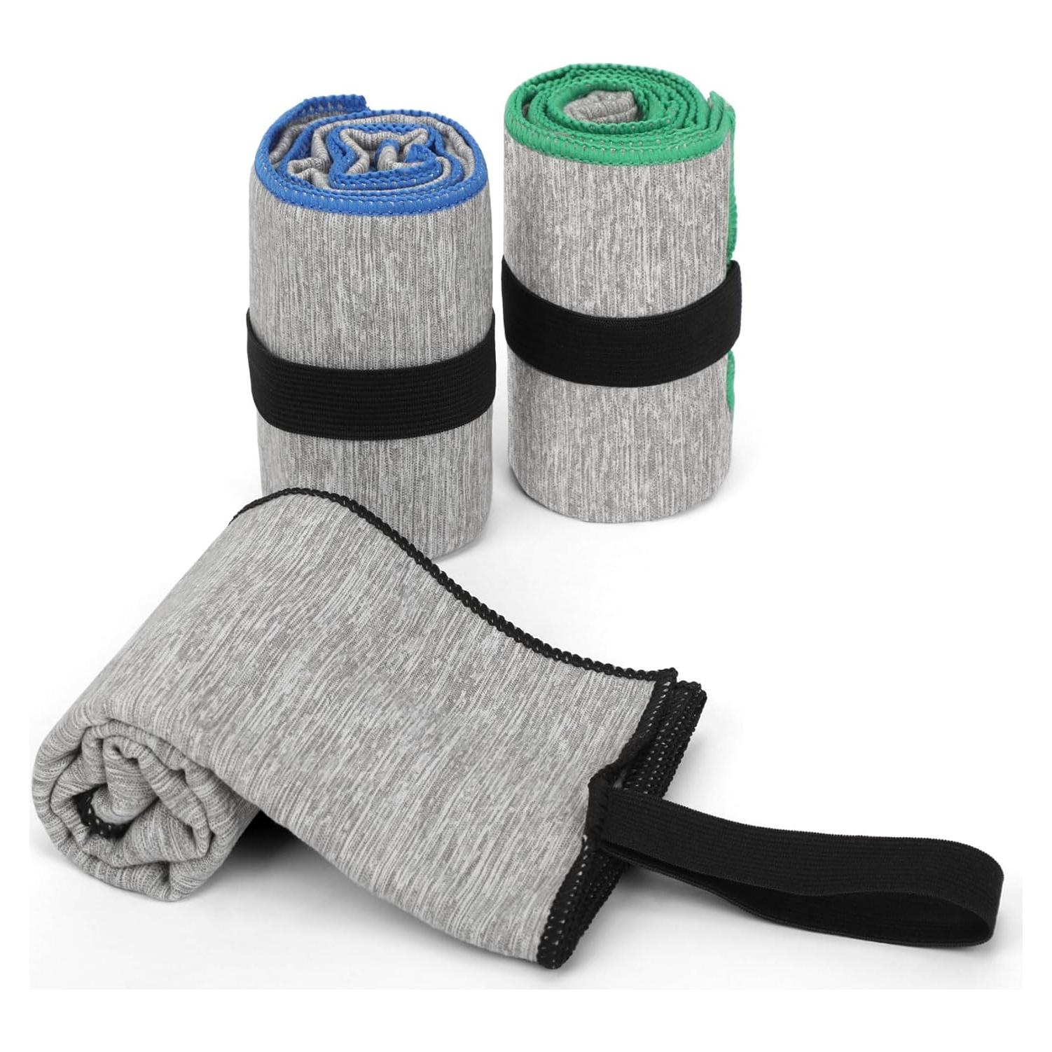 Paquete de 3 Toallas de Gimnasio NUOYEE Microfibra 78.7x39.4cm