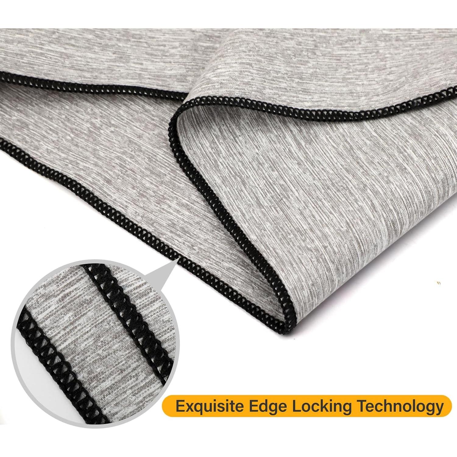 Paquete de 3 Toallas de Gimnasio NUOYEE Microfibra 78.7x39.4cm