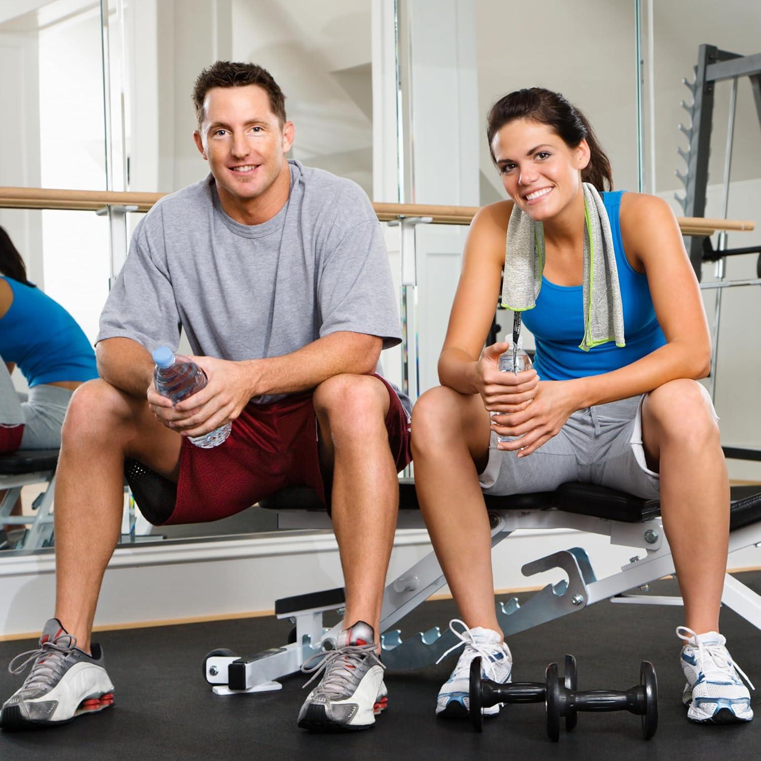 Paquete de 6 Toallas de Microfibra IFWIND para Gimnasio 78.74x39.37cm