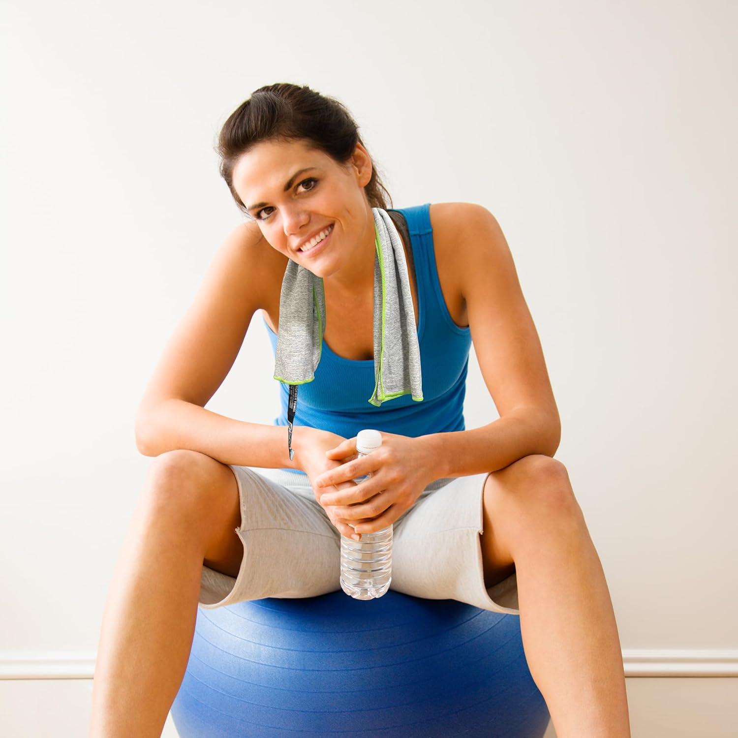 Paquete de 6 Toallas de Microfibra IFWIND para Gimnasio 78.74x39.37cm