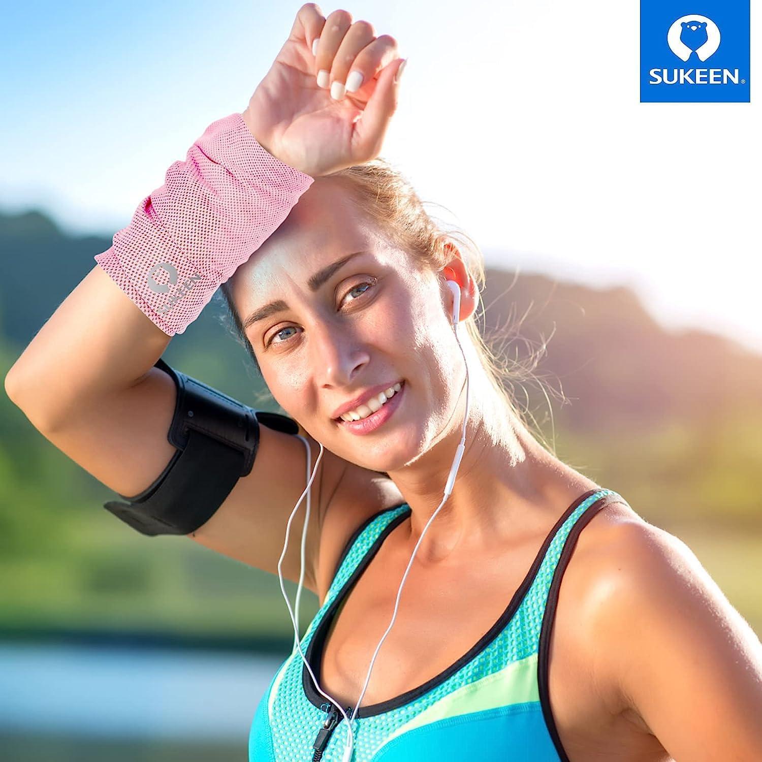 Toalla Enfriadora Sukeen 4 Pack Microfibra 101.6x30.5cm